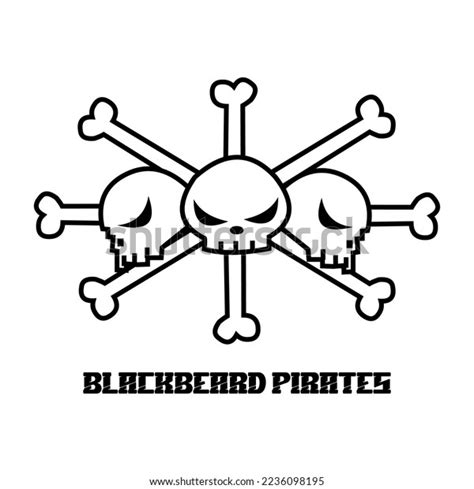 One Piece Pirate Flag Logo Vector Stock Vector (Royalty Free ...