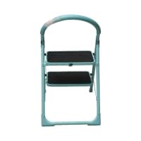 Jual Fixsteps Tangga Lipat Aluminium Stool 2 Step Biru Terbaru Ruparupa