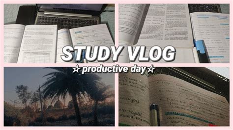 Study Vlog Hour Study Vlog Study With Me Productive Day Neet