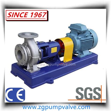 Horizontal End Suction Bare Shaft Centrifugal Chemical Centrifugal Pump