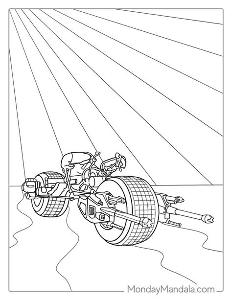 24 Motorcycle Coloring Pages Free Pdf Printables