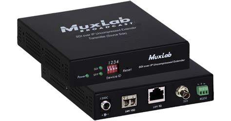 MuxLab 3G SDI ST2110 Over IP Uncompressed MMF 500767 RX MM B H