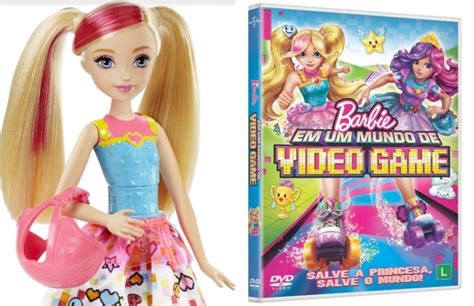 Barbie em um Mundo de Videogame é a nova série de bonecas da Mattel