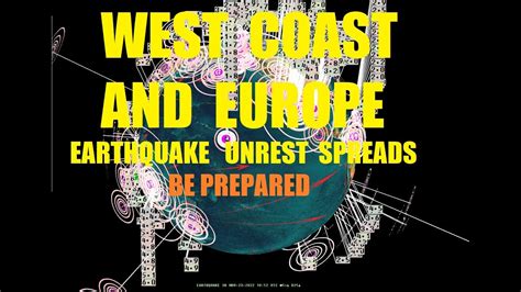 11 23 2022 Large Earthquakes Spreading M6 2 Near California Border