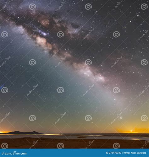 449 Milky Way Galaxy A Breathtaking And Celestial Background Featuring