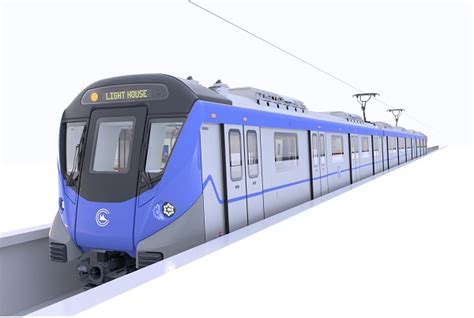 Chennai Metro Phase 2s 1st Alstom Train Rolls Out In Sri City The Metro Rail Guy