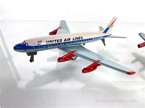 United Airlines Tin Airplane Toys *SOLD* – AntiqueToys.com – Antique ...