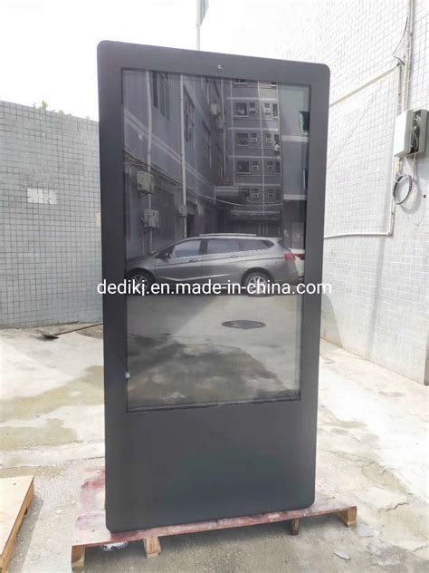 Inch Outdoor Digital Signage Touchscreen Lcd Totems China Outdoor