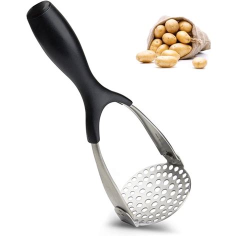 Chef Stainless Steel Potato Masher Mashing Tool Home Kitchen Utensil