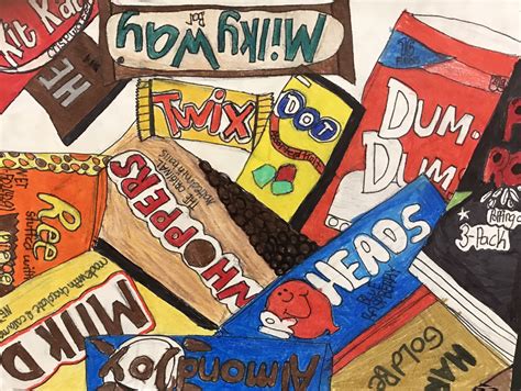 Candy Wrapper Design Ms Rinehuls Visual Arts