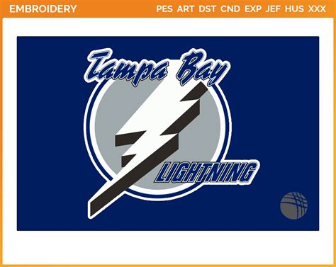 Tampa Bay Lightning - Alternate Logo (2011) - Hockey Sports Embroidery ...