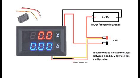 Volt Meter Wiring Diagram For Dc