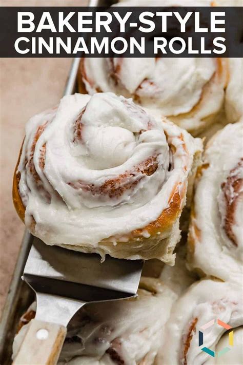 These Bakery Style Homemade Cinnamon Rolls Are Big Fluffy And Super