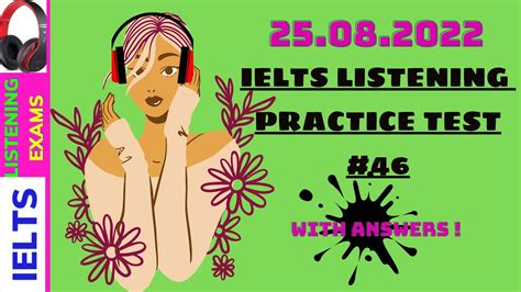 IELTS LISTENING PRACTICE TEST 2022 WITH ANSWERS 25 08 2022 English For