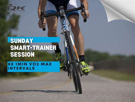 Sunday Smart Trainer Session 8x 1min VO2 Max Intervals Coach Ray