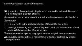 ENGL305 Computational Linguistics 119690 Pptx