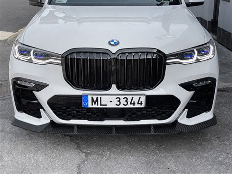 Performance Aerodynamic Front Carbon Splitter For Bmw G X M Sport