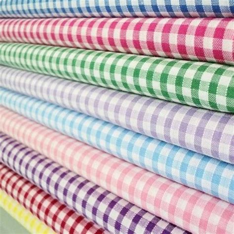 Cotton Check Fabric GSM 100 150 At Rs 75 Meter In Chennai ID