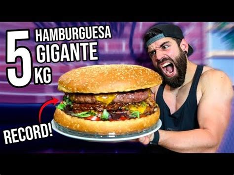 Descubre La Hamburguesa M S Grande Del Mundo Una Delicia Para Los