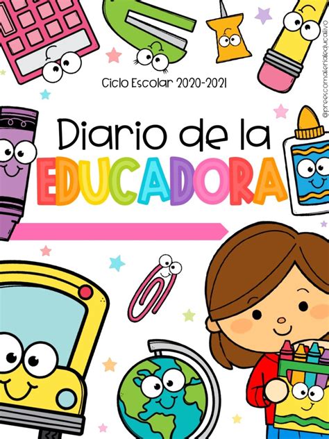 MagnÍfico Diario Para La Educadora Imagenes Educativas