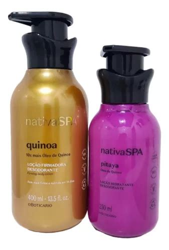 Kit Nativa Spa Loção Hidratante Firmadora Loção Pitaya Parcelamento