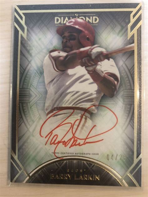 Yahoo Barry Larkin Topps Diamond Icons