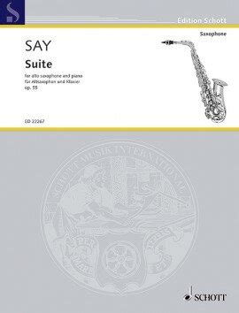 Suite für Altsaxophon und Klavier Altsaxofon Noten kaufen im