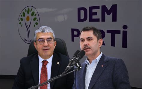 CHP li Günaydın ve AKP li Kurum dan DEM Parti açıklamaları