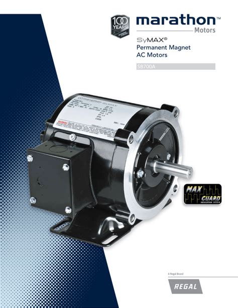 Symax Permanent Magnet Ac Motors