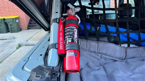 Fire Extinguisher Mounting In The Bronco Show Your Installs