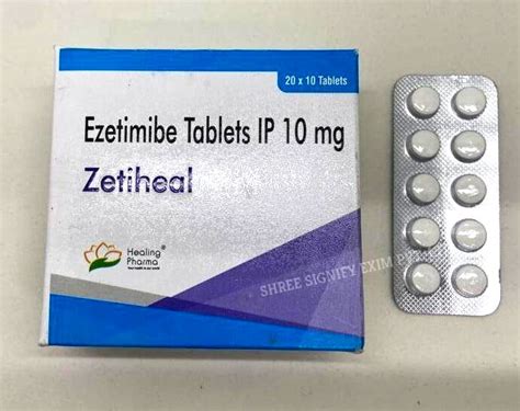 Ezetimibe 10mg Tablet, Treatment: High Cholestrol, Packaging Type ...