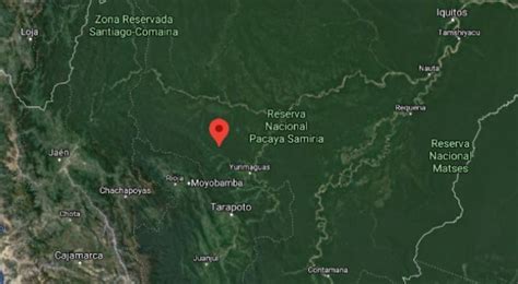 Loreto Sismo De Magnitud 41 Se Registró Esta Madrugada En Yurimaguas Latina