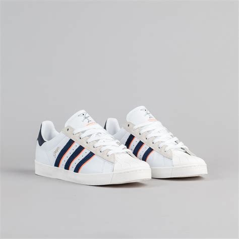 Adidas Superstar Vulc X Alltimers Shoes White Navy St Tropic Mel Flatspot