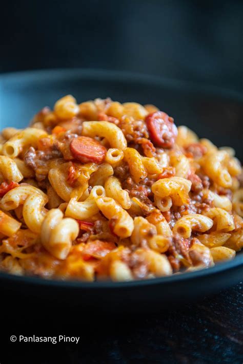 No Oven Baked Macaroni Filipino Style Panlasang Pinoy