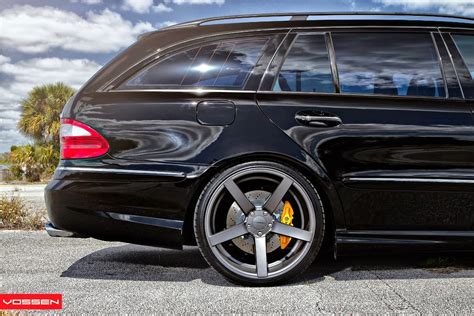 Mercedes E55 Amg Wagon With Vossen Wheels Benztuning