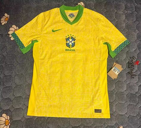 Brazil 2024 Copa America Home Shirt Leaked The Kitman