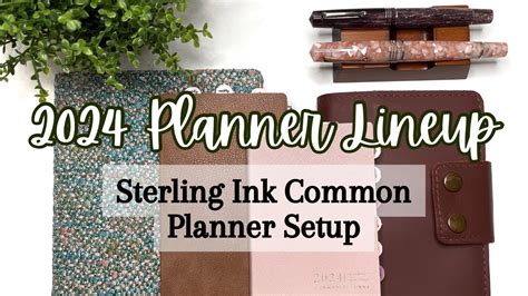 2024 STERLING INK COMMON PLANNER SETUP STERLING INK A5 N2