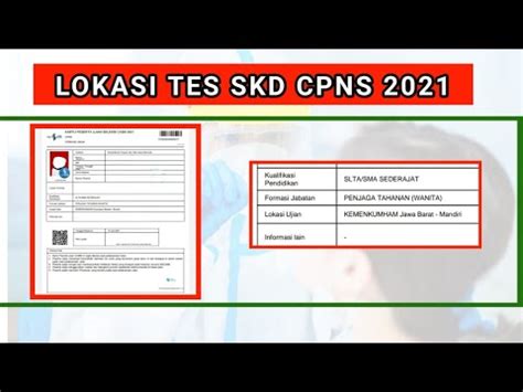 Cara Melihat Lokasi Dan Jadwal Tes SKD CPNS 2021 YouTube