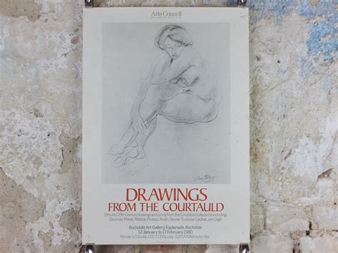 Auguste Rodin Poster Drawings From The Courtauld Female Nude