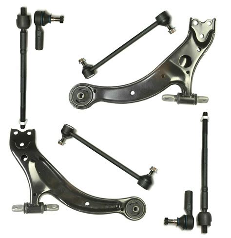 Pc Suspension Kit For Toyota Sienna Control Arm Ball Joints Tie Rods