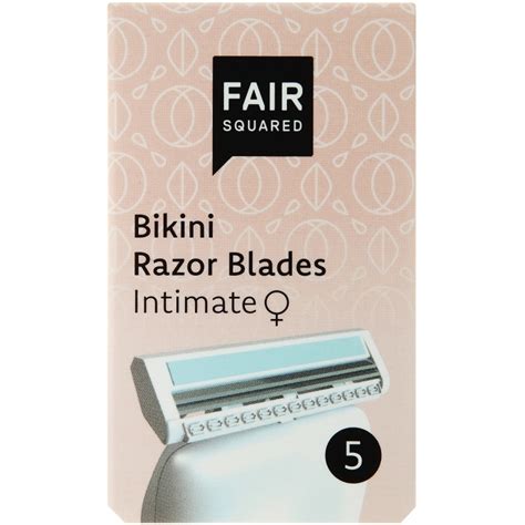 Fair Squared Lames De Rasoir Pour Bikini Intime Fair Squared En Ligne