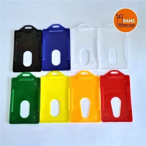 Jual Id Card Casing Case Frame Casing Name Tag Tempat Id Card