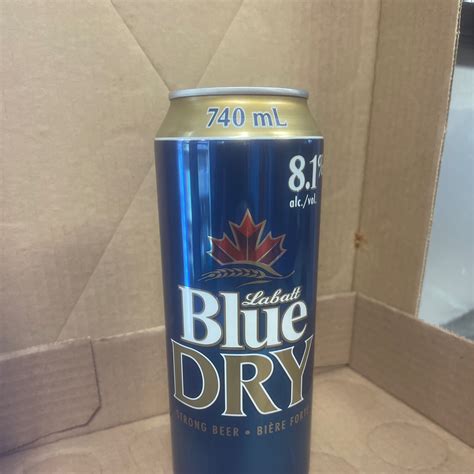 Labatt Blue Dry King Can