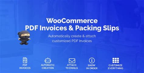 Woocommerce Pdf Invoices And Packing Slips Professional 151 Nulled