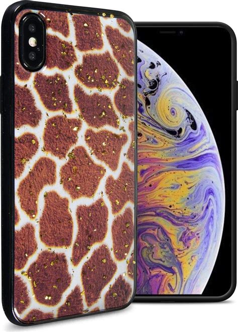 Coveron Slim Glitter Tpu Rubber Safari Skin Series For