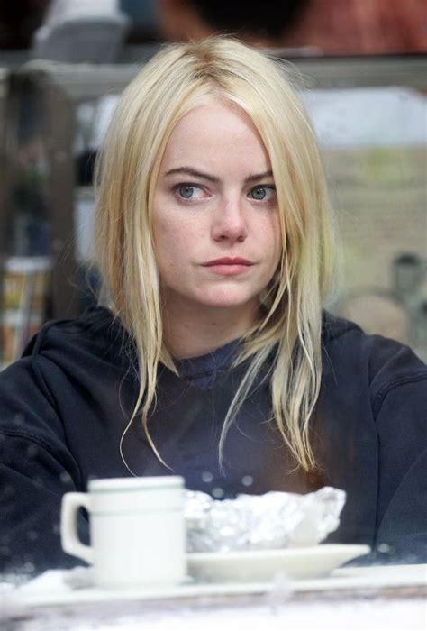 Emma Stone Blonde Hair