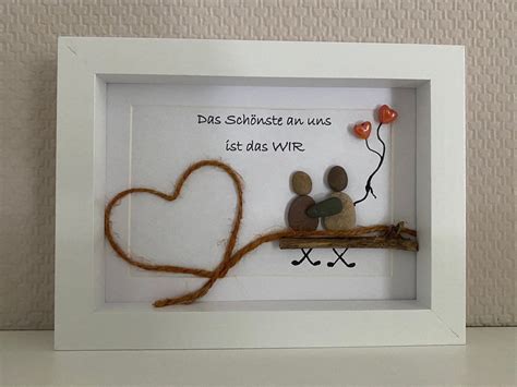 Steinbild Liebe Freundschaft Familie Das Sch Nste An Uns Etsy De