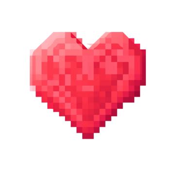 Pixel Heart Pixelart Pixel Heart Pixel Art Heart Png PNG Transparent