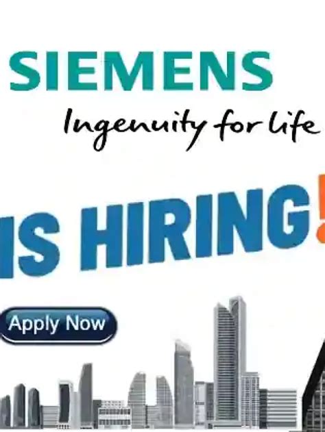 Siemens Job 2024 Hiring Graduate Trainee Engineer Marketing