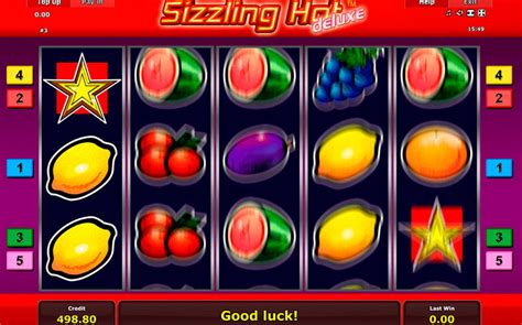 Spielen Sie den Sizzling Hot Deluxe Online Spielautomaten um Echtgeld königslot de